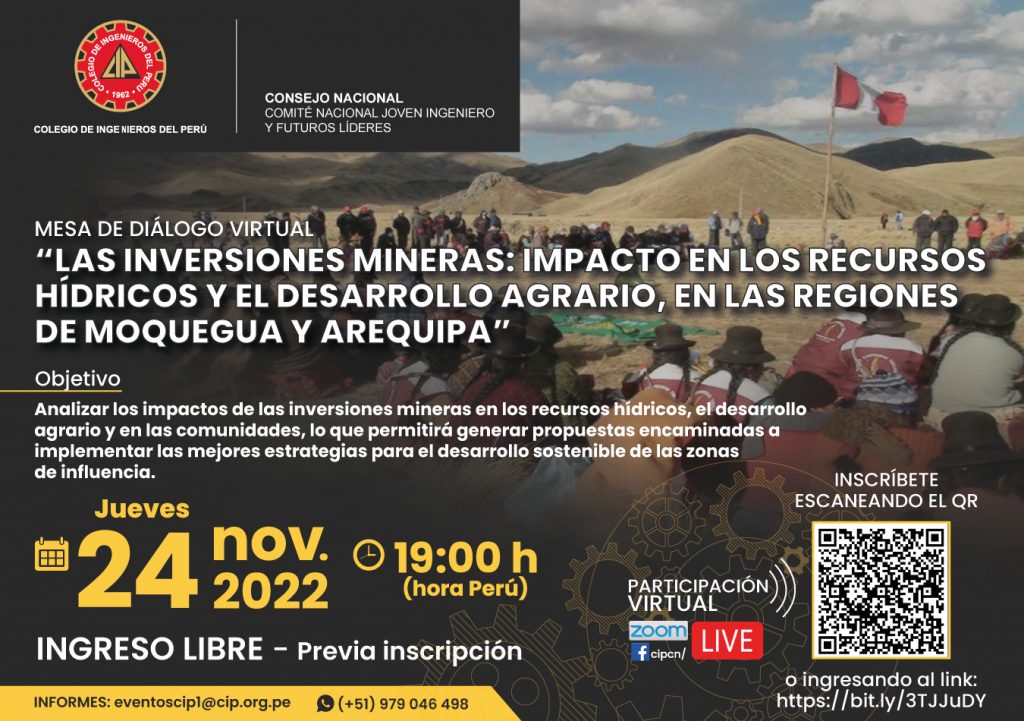 LAS INVERSIONES MINERAS: IMPACTO EN LOS RECURSOS HÍDRICOS Y EL ...