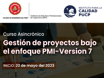 CURSO ASINCRÓNICO - GESTIÓN DE PROYECTOS BAJO EL ENFOQUE PMI-VERSIÓN 7 ...