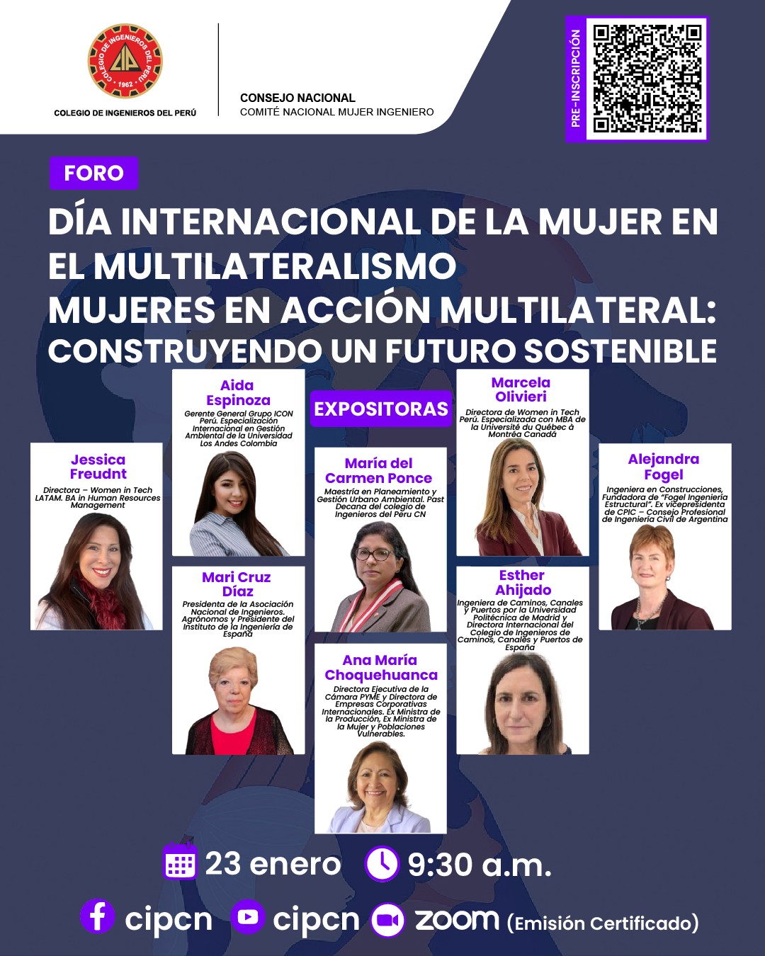 Foro - Día Internacional de la Mujer en el Multilateralismo Mujeres en ...