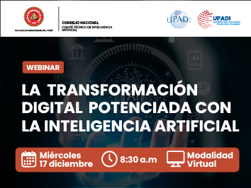 Webinar: La Transformación Digital potenciada con la Inteligencia Artificial