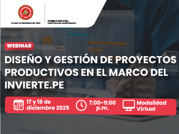 Diseño y Gestión de Proyectos Productivos en el Marco del Invierte.pe